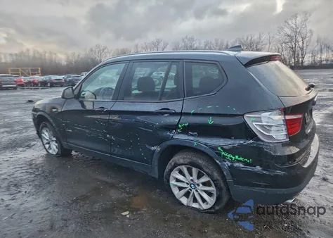 2016 BMW X3 xDrive28I из США, поврежденный, VIN 5UXWX9C52G0D86630